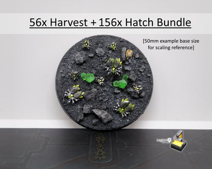 156x Necrotekh Scarab Hatchlings Pack - for Wargaming Model Bits