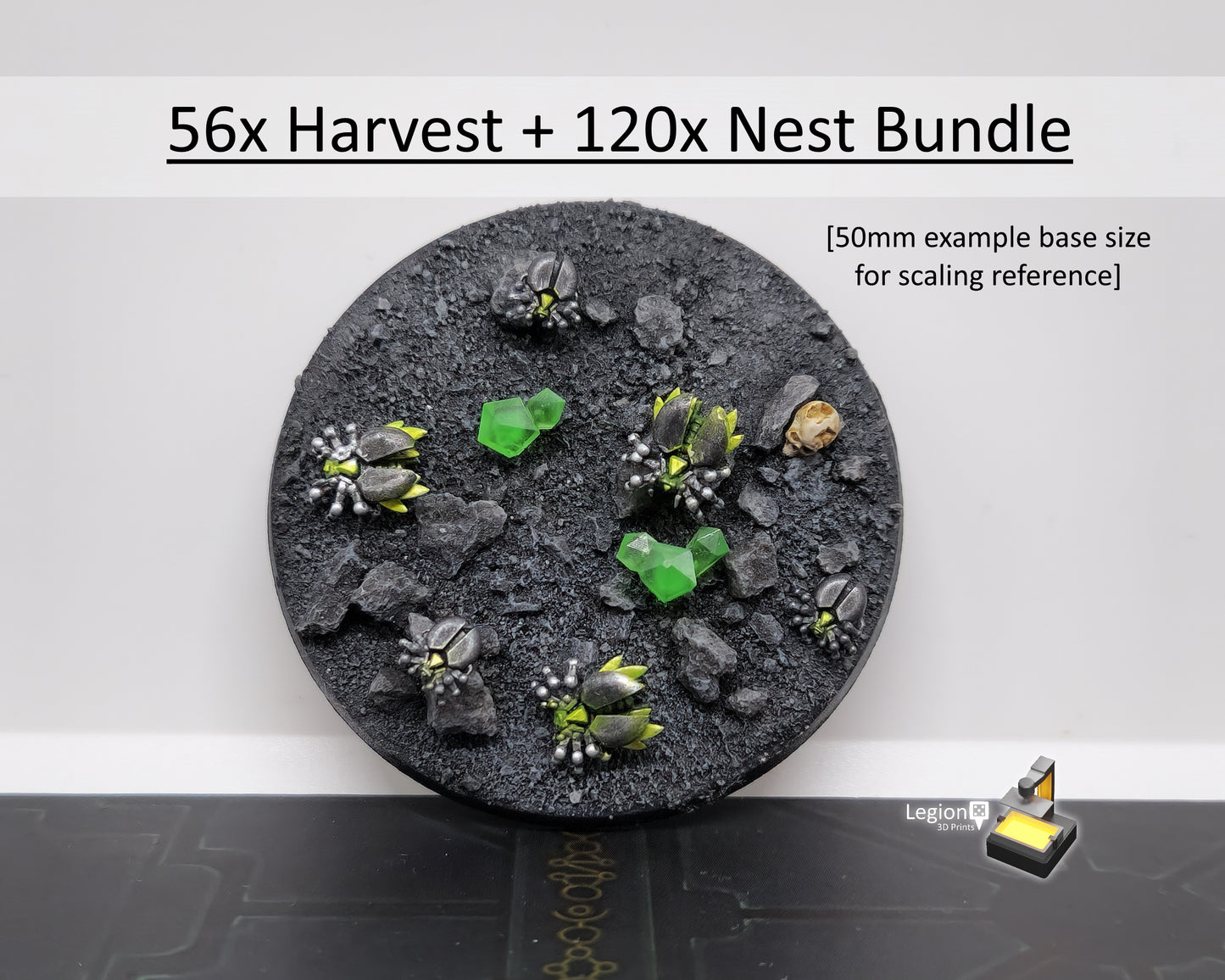 120x Necrotekh Scarab Nestlings Pack - for Wargaming Model Bits