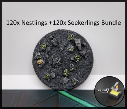 120x Necrotekh Scarab Nestlings Pack - for Wargaming Model Bits