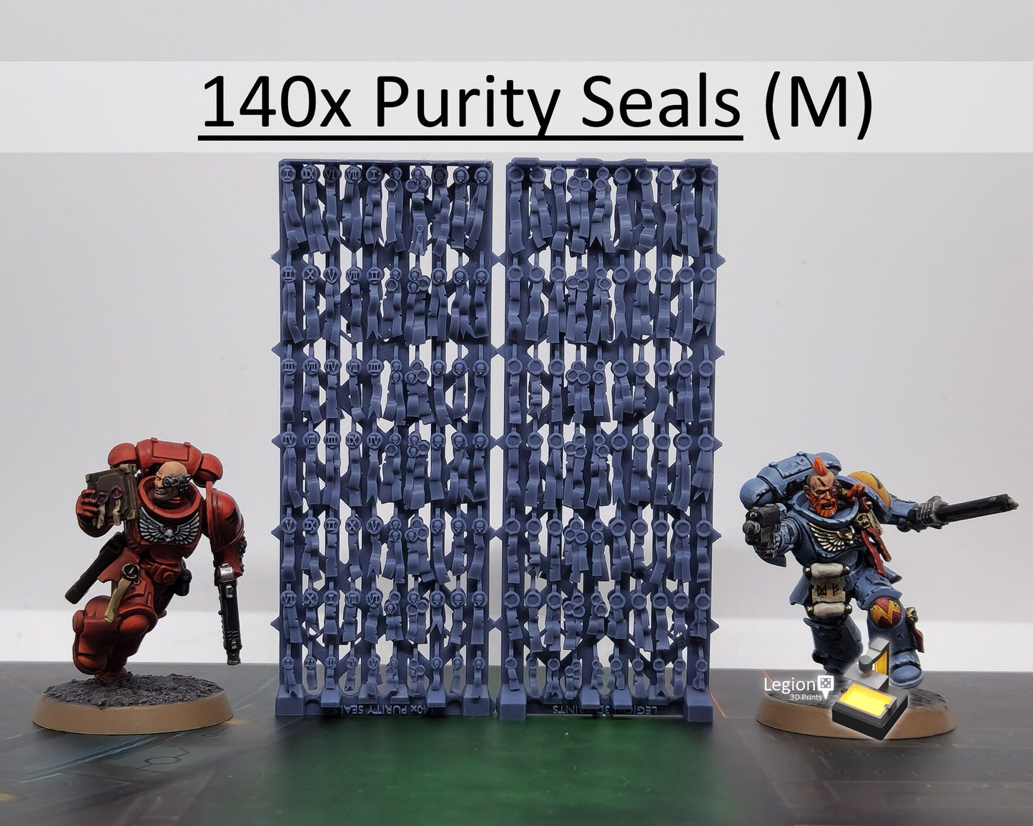 140x Purity Seals Oaths Papers Scenery Pack - for Heavy Infantry Space Marines Vehicles Wargaming Model Bits 30k Heresy