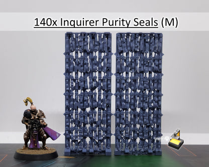 Inquirer Theme Purity Seals Oaths Papers Scenery Pack - for Wargaming Model Bits 30k Heresy