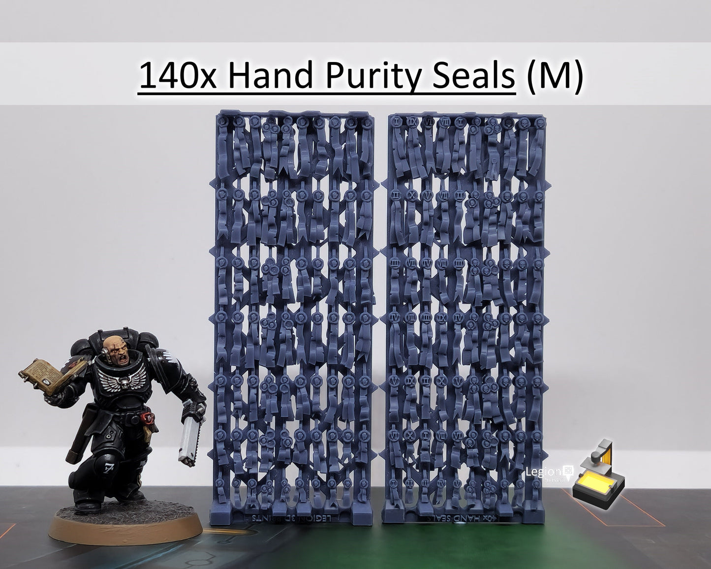 Hand Theme Purity Seals Oaths Papers Scenery Pack - for Wargaming Model Bits 30k Heresy