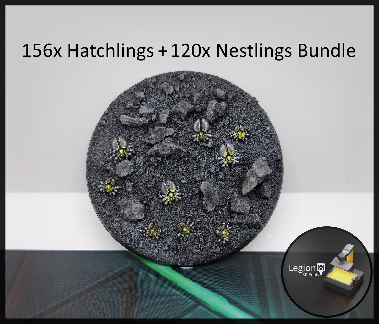 120x Necrotekh Scarab Seekerlings Pack - for Wargaming Model Bits