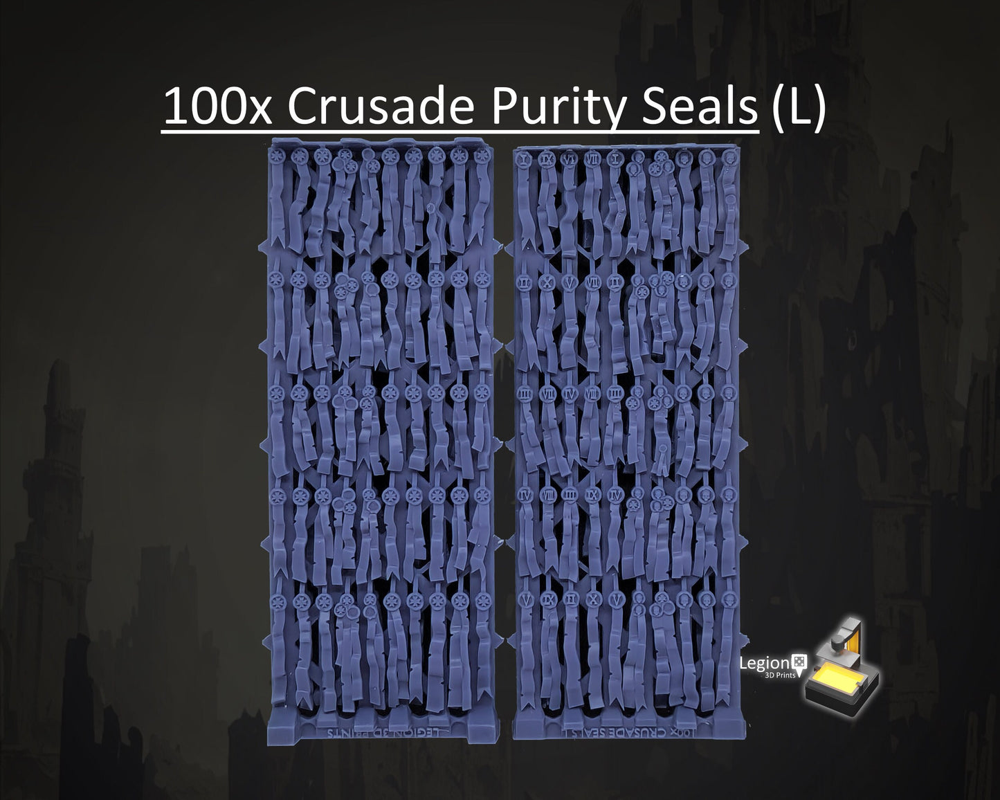 Crusade Theme Purity Seals Oaths Papers Scenery Pack - for Wargaming Model Bits 30k Heresy