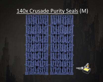 Crusade Theme Purity Seals Oaths Papers Scenery Pack - for Wargaming Model Bits 30k Heresy