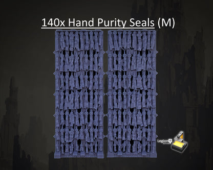 Hand Theme Purity Seals Oaths Papers Scenery Pack - for Wargaming Model Bits 30k Heresy