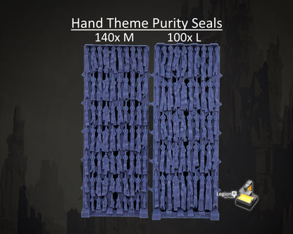 Hand Theme Purity Seals Oaths Papers Scenery Pack - for Wargaming Model Bits 30k Heresy