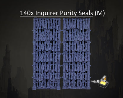 Inquirer Theme Purity Seals Oaths Papers Scenery Pack - for Wargaming Model Bits 30k Heresy