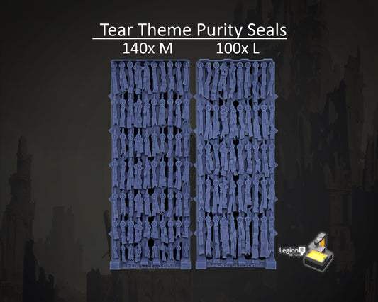 Tear Theme Purity Seals Oaths Papers Scenery Pack - for Wargaming Model Bits 30k Heresy