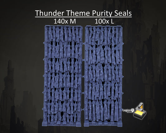 Thunder Theme Purity Seals Oaths Papers Scenery Pack - for Wargaming Model Bits 30k Heresy