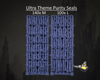 Ultra Theme Purity Seals Oaths Papers Scenery Pack - for Wargaming Model Bits 30k Heresy