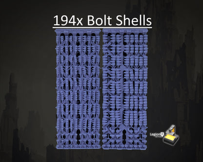 194x Bolt Shells Scenery Pack - for Bolters Space Marines Basing Wargaming Model Bits 30k Heresy