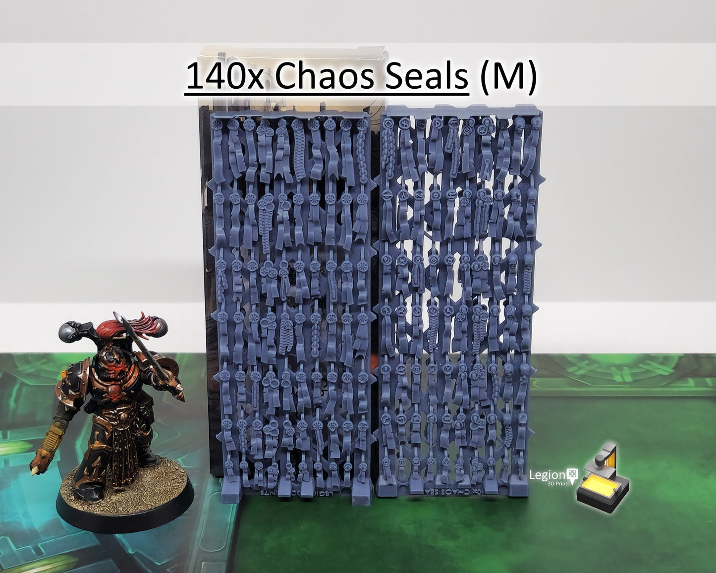 140x Chaos Seals (M) Oaths Papers Scenery Pack - for Wargaming Model Bits 30k Heresy