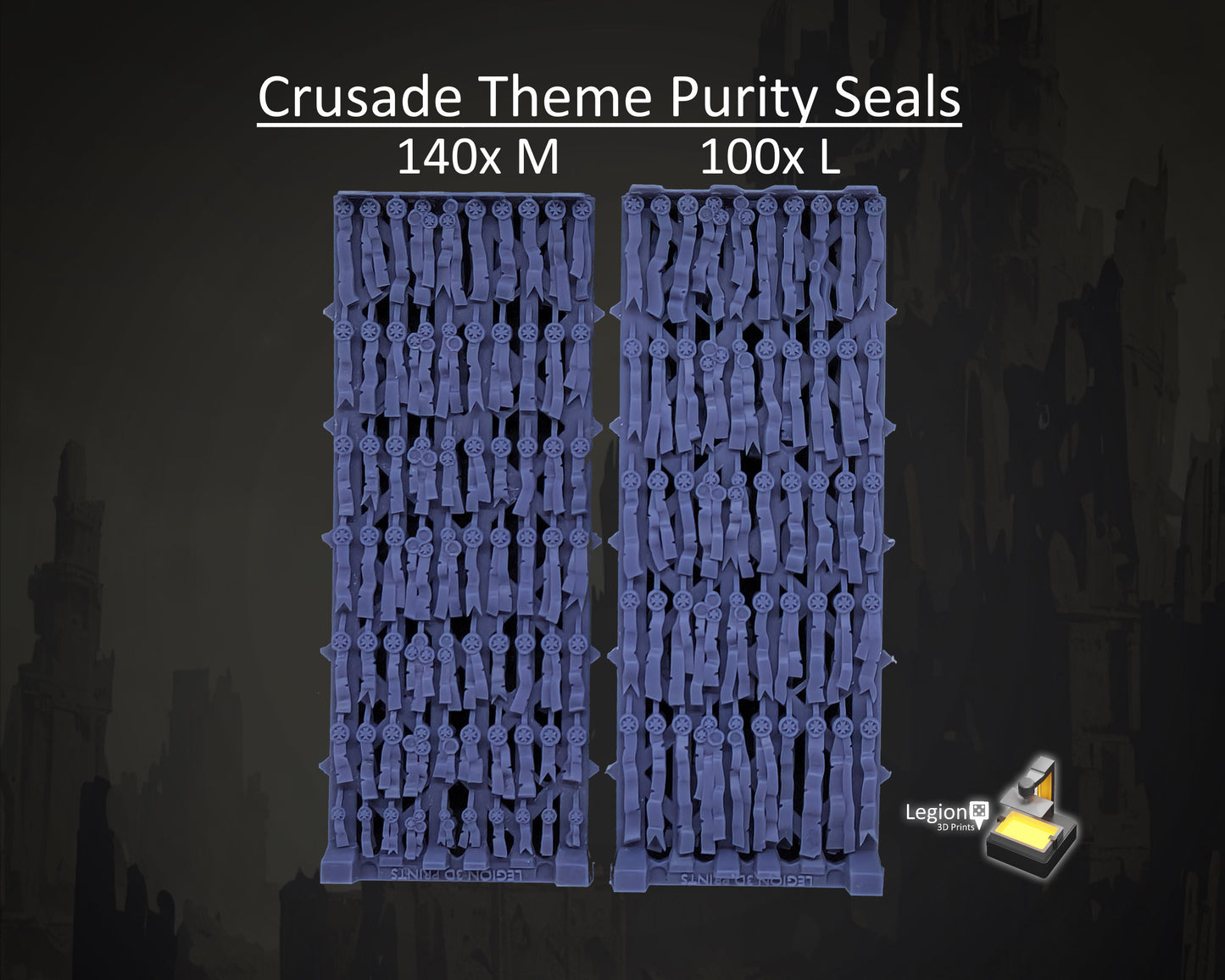 Crusade Theme Purity Seals Oaths Papers Scenery Pack - for Wargaming Model Bits 30k Heresy