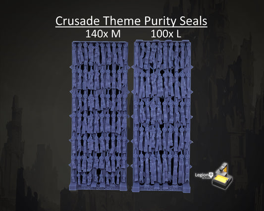 Crusade Theme Purity Seals Oaths Papers Scenery Pack - for Wargaming Model Bits 30k Heresy