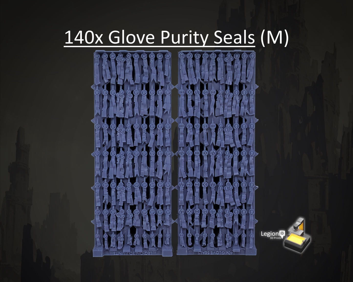 Glove Theme Purity Seals Oaths Papers Scenery Pack - for Wargaming Model Bits 30k Heresy