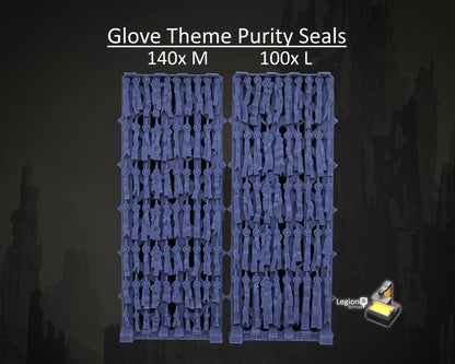 Glove Theme Purity Seals Oaths Papers Scenery Pack - for Wargaming Model Bits 30k Heresy