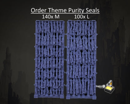 Order Theme Purity Seals Oaths Papers Scenery Pack - for Wargaming Model Bits 30k Heresy