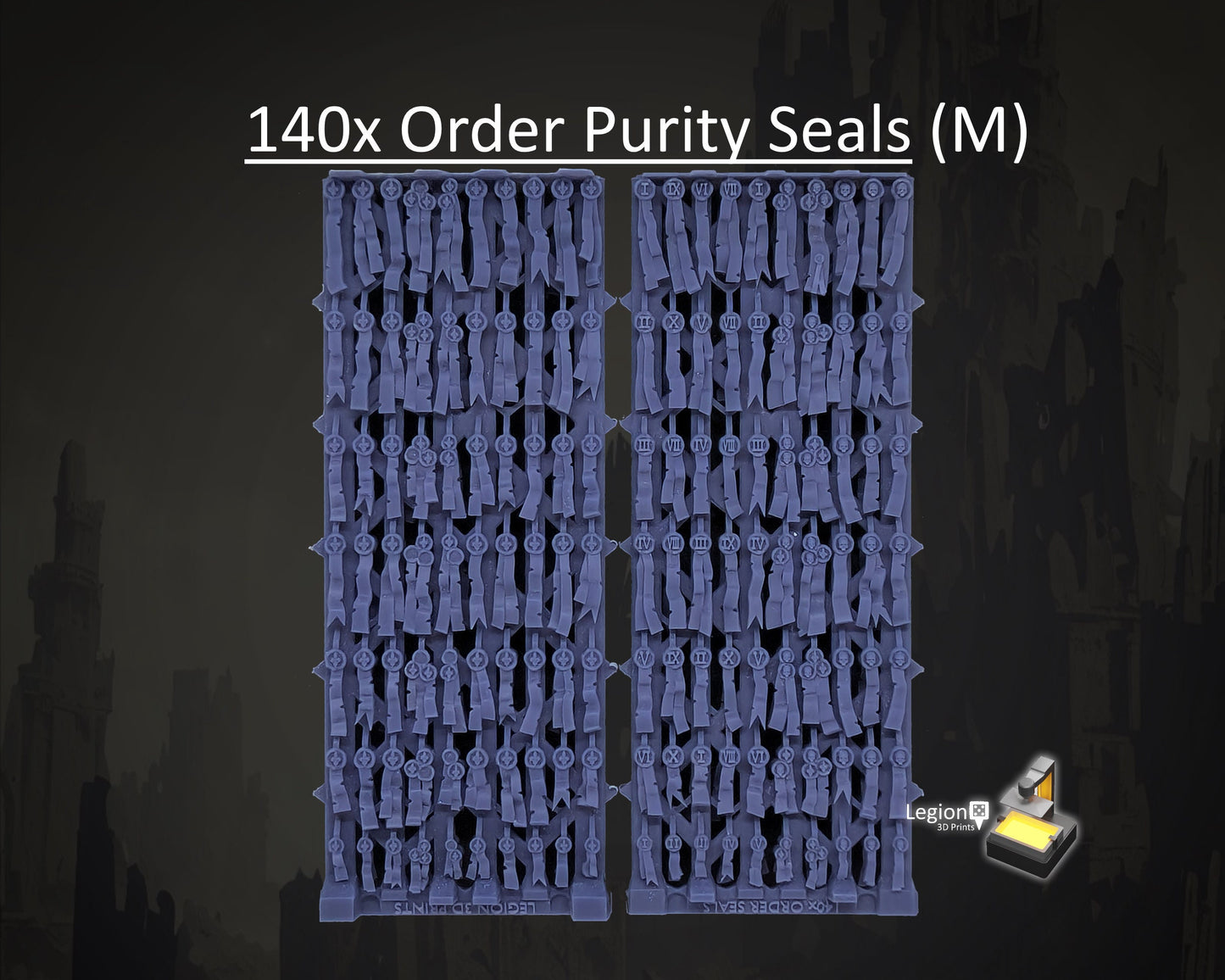 Order Theme Purity Seals Oaths Papers Scenery Pack - for Wargaming Model Bits 30k Heresy