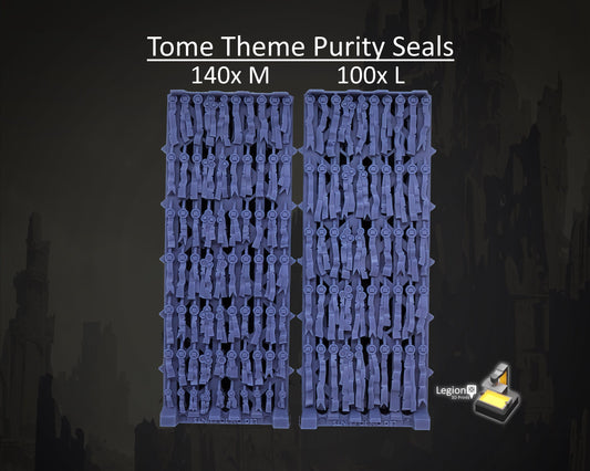 Tome Theme Purity Seals Oaths Papers Scenery Pack - for Wargaming Model Bits 30k Heresy