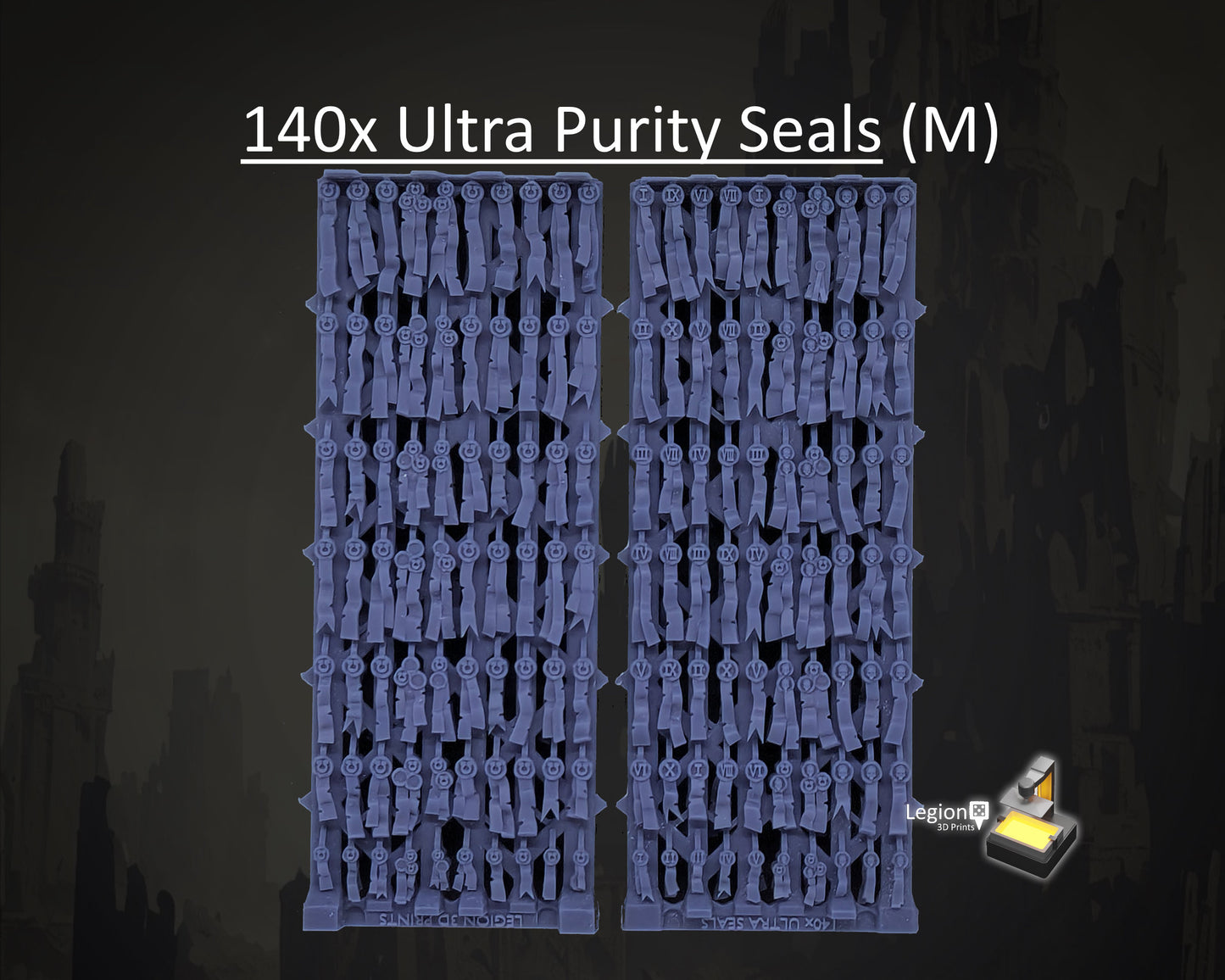 Ultra Theme Purity Seals Oaths Papers Scenery Pack - for Wargaming Model Bits 30k Heresy