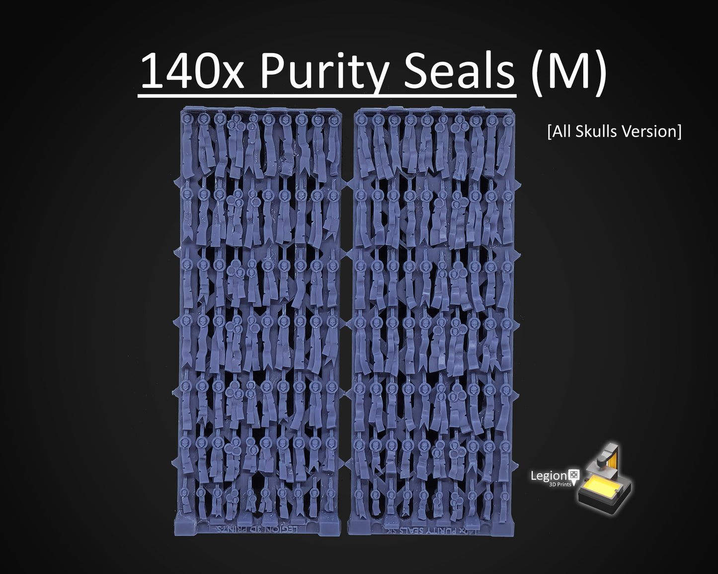 140x Purity Seals Oaths Papers Scenery Pack - for Heavy Infantry Space Marines Vehicles Wargaming Model Bits 30k Heresy