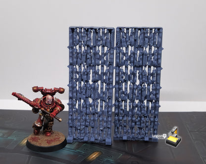 140x Skull Trophies Display Oaths Papers Scenery Pack - for Wargaming Model Bits 30k Heresy