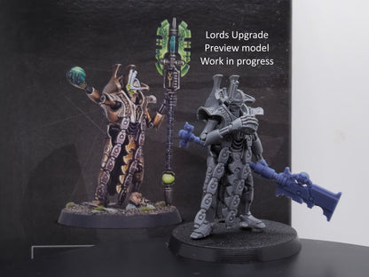 Necrotekh Lords Upgrade Bits Pack - for Wargaming Model Bits